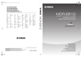 Yamaha MCR-E810 Manuale utente
