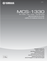 Yamaha MCS-1330 Manuale del proprietario