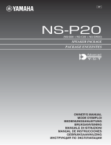 Yamaha NS-P20 Manuale del proprietario