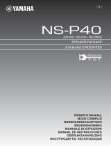 Yamaha NS-P380 Manuale del proprietario