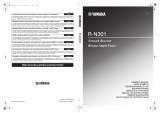 Yamaha R-N301 Silver Manuale utente