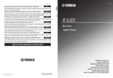Yamaha R-S201 Manuale utente