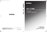 Yamaha RX-V1800 Manuale del proprietario