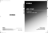 Yamaha RX-V363 Manuale del proprietario