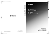 Yamaha RX-V3900 Manuale del proprietario