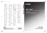 Yamaha RX-V461 Manuale del proprietario