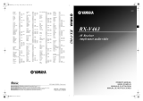 Yamaha RX-V463 Manuale del proprietario