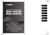Yamaha RX-V575 Manuale del proprietario