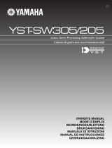 Yamaha YST-SW305 Manuale del proprietario