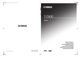 Yamaha T-D500 Manuale del proprietario