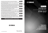 Yamaha TSX-112 Manuale del proprietario