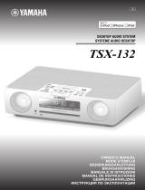 Yamaha TSX-132 Black Manuale utente