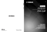 Yamaha TSX-140 Manuale del proprietario