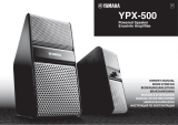 Yamaha YPX-500 Manuale del proprietario