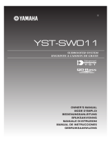 Yamaha YST-SW011 Manuale del proprietario