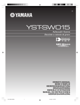 Yamaha YST-SW015 Manuale del proprietario