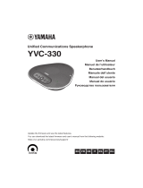 Yamaha YVC-330 Manuale utente