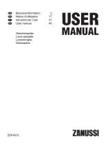 Zanussi ZDF4013 Manuale utente