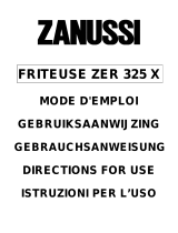 Zanussi ZER325X Manuale utente