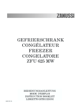 Zanussi ZFU625MW Manuale utente