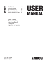 Zanussi ZRB34312XA Manuale utente