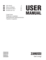 Zanussi ZRB634W Manuale utente