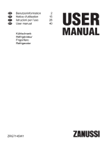 Zanussi ZRG714SW1 Manuale utente