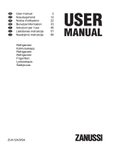 Zanussi ZUA12420SA Manuale utente