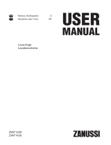 Zanussi ZWF1430 Manuale utente