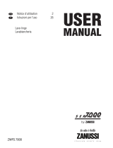 Zanussi ZWFS7000 Manuale utente