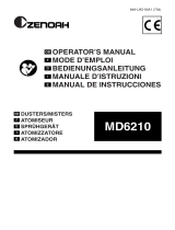 Zenoah MD6210M Manuale utente