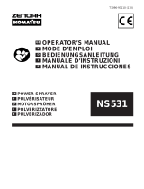 Komatsu Zenoah NS531 Manuale utente