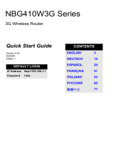 ZyXEL 3G Manuale utente