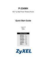ZyXEL 802.11g Manuale utente