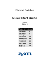 ZyXEL Communications ES2108G Manuale utente