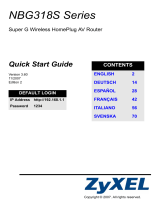 ZyXEL NBG318S Series Manuale utente