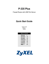 ZyXEL P-335 Plus Manuale utente
