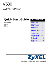 ZyXEL V-630 Manuale del proprietario