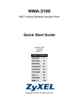 ZyXEL Communications NWA-3100 Manuale utente