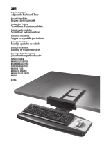 3M Adjustable Keyboard Tray Platform, KP200LE Istruzioni per l'uso