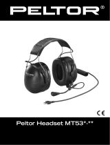 Peltor MT53 Manuale utente