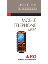 AEG M550 Manuale utente