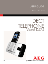 AEG Voxtel D575 Manuale del proprietario
