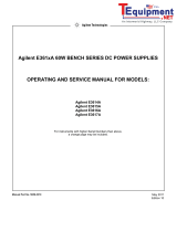 Agilent Technologies E3614A Manuale utente
