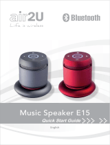 air2U E15 Music Speaker - Air2U Manuale del proprietario