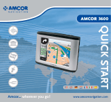 Amcor GPS Navigation System 3600 Manuale utente