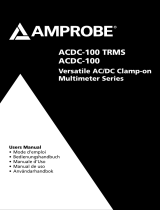Amprobe ACDC-100 & ACDC-100-TRMS Clamp-On Multimeters Manuale utente
