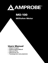 Amprobe MO-100 Milliohm Meter Manuale utente