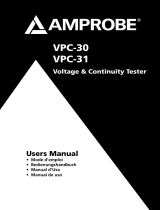 Amprobe VPC-30 & VPC-31 Voltage Continuity Testers Manuale utente