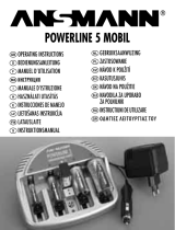 ANSMANN POWERLINE 5 MOBIL Manuale utente